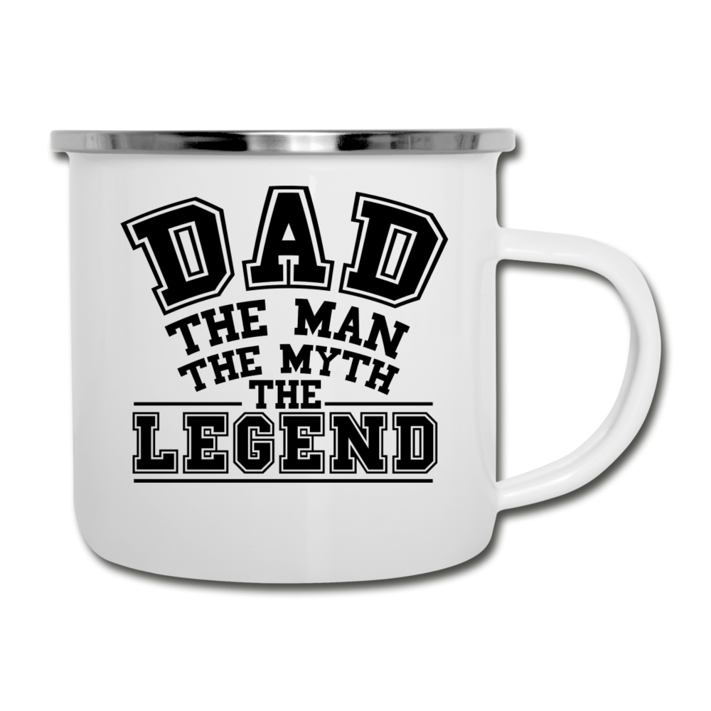 Dad the Legend - Camper Mug - white