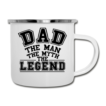 Dad the Legend - Camper Mug - white