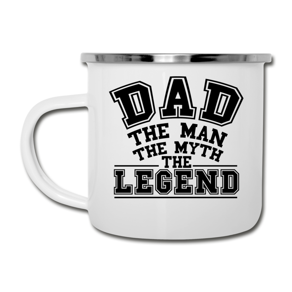 Dad the Legend - Camper Mug - white