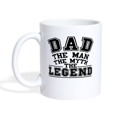 Dad the Legend - Coffee/Tea Mug - white