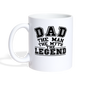 Dad the Legend - Coffee/Tea Mug - white