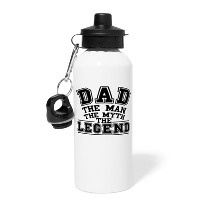 Dad the Legend - Water Bottle - white