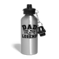 Dad the Legend - Water Bottle - silver