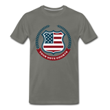 Your Vote Counts - Men's Premium T-Shirt - asphalt gray