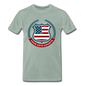 Your Vote Counts - Men's Premium T-Shirt - steel green