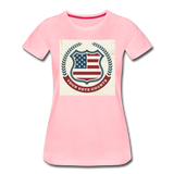 Vintage Your Vote Counts - Women’s Premium T-Shirt - pink