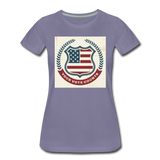 Vintage Your Vote Counts - Women’s Premium T-Shirt - washed violet