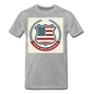 Vintage Your Vote Counts - Men's Premium T-Shirt - heather gray