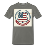 Vintage Your Vote Counts - Men's Premium T-Shirt - asphalt gray