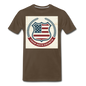 Vintage Your Vote Counts - Men's Premium T-Shirt - noble brown