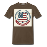 Vintage Your Vote Counts - Men's Premium T-Shirt - noble brown