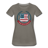 Your Vote Counts - Women’s Premium T-Shirt - asphalt gray