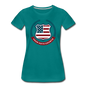 Your Vote Counts - Women’s Premium T-Shirt - teal