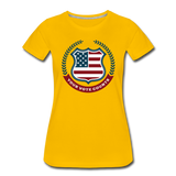 Your Vote Counts - Women’s Premium T-Shirt - sun yellow