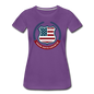 Your Vote Counts - Women’s Premium T-Shirt - purple