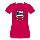 Your Vote Counts - Women’s Premium T-Shirt - dark pink