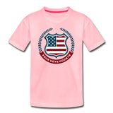 Your Vote Counts - Kids' Premium T-Shirt - pink