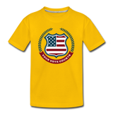 Your Vote Counts - Kids' Premium T-Shirt - sun yellow