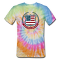 Your Vote Counts - Unisex Tie Dye T-Shirt - rainbow