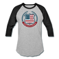 Your Vote Counts - Baseball T-Shirt - heather gray/black