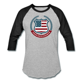Your Vote Counts - Baseball T-Shirt - heather gray/black