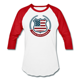 Your Vote Counts - Baseball T-Shirt - white/red