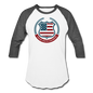 Your Vote Counts - Baseball T-Shirt - white/charcoal