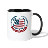 Your Vote Counts - Contrast Coffee Mug - white/black