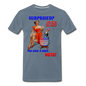 Pinup Voting "Surprised" - Men's Premium T-Shirt - steel blue