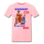 Pinup Voting "Surprised" - Men's Premium T-Shirt - pink