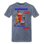 Pinup Voting "Surprised" - Men's Premium T-Shirt - heather blue