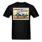 Legends Of Aviation - Men's T-Shirt - black