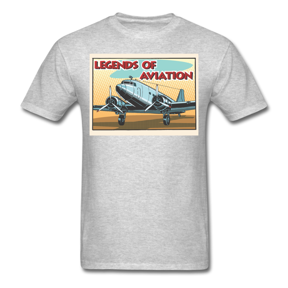 Legends Of Aviation - Men's T-Shirt - heather gray