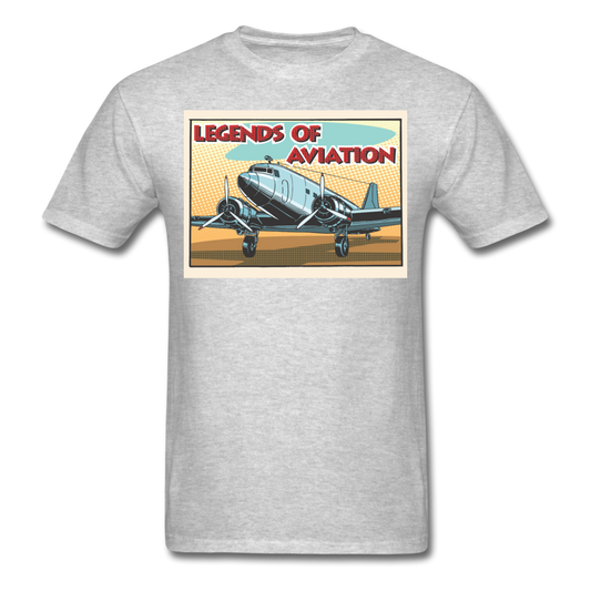 Legends Of Aviation - Men's T-Shirt - heather gray