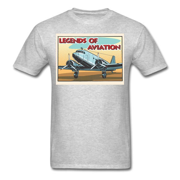 Legends Of Aviation - Men's T-Shirt - heather gray