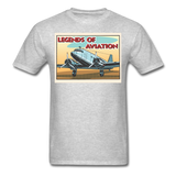 Legends Of Aviation - Men's T-Shirt - heather gray