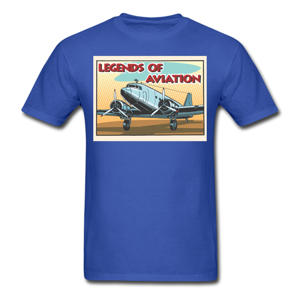 Legends Of Aviation - Men's T-Shirt - royal blue