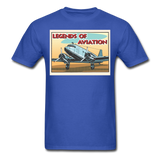 Legends Of Aviation - Men's T-Shirt - royal blue