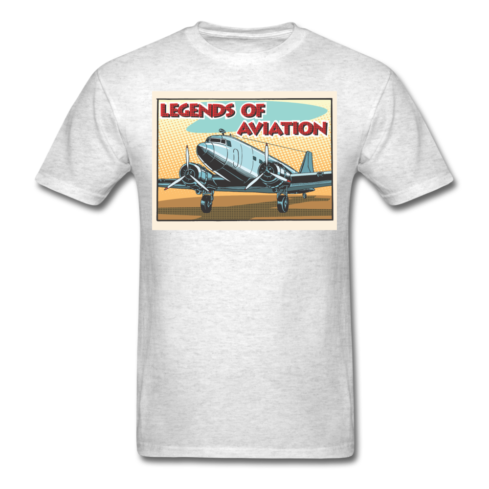 Legends Of Aviation - Men's T-Shirt - light heather gray