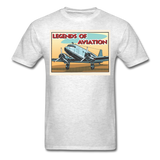 Legends Of Aviation - Men's T-Shirt - light heather gray