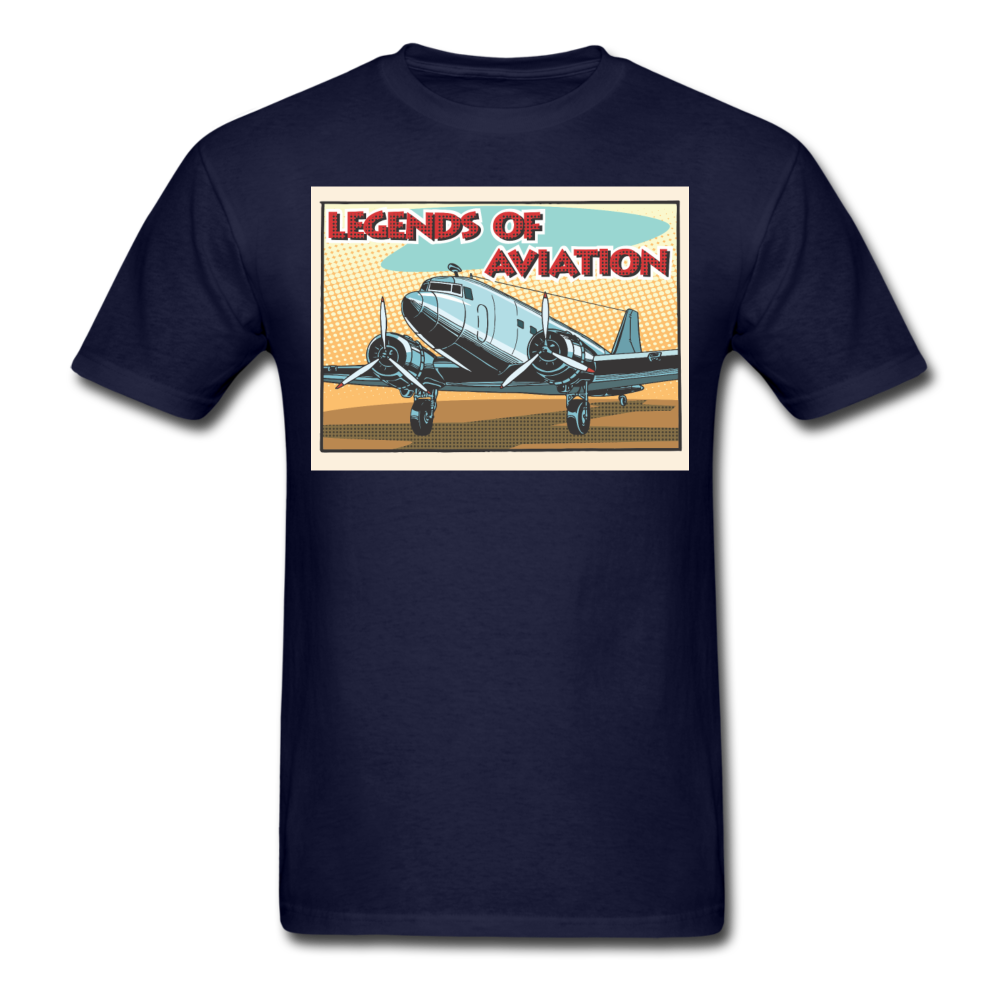 Legends Of Aviation - Men's T-Shirt - navy