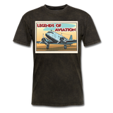 Legends Of Aviation - Men's T-Shirt - mineral black