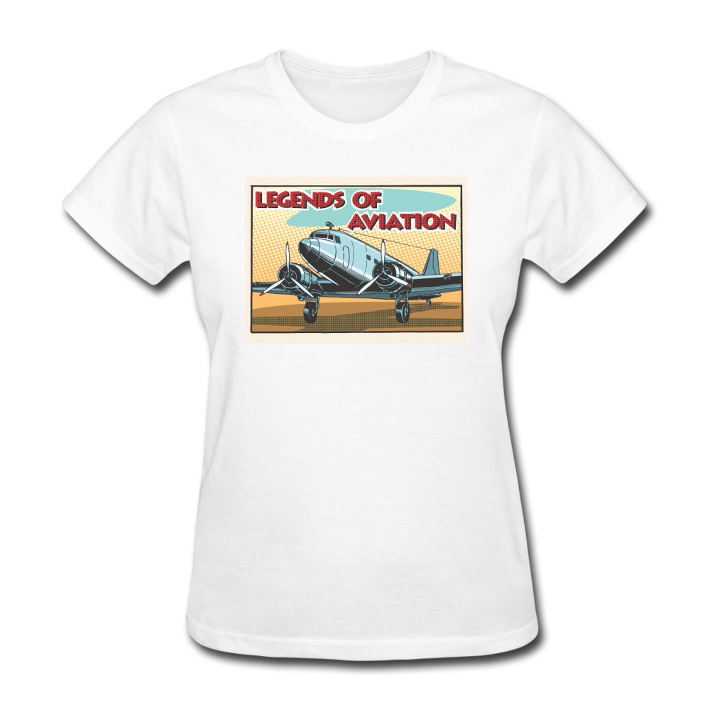 Legends Of Aviation - Women's T-Shirt - white