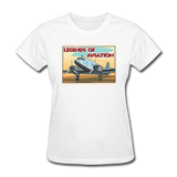 Legends Of Aviation - Women's T-Shirt - white