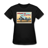 Legends Of Aviation - Women's T-Shirt - black