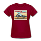 Legends Of Aviation - Women's T-Shirt - dark red