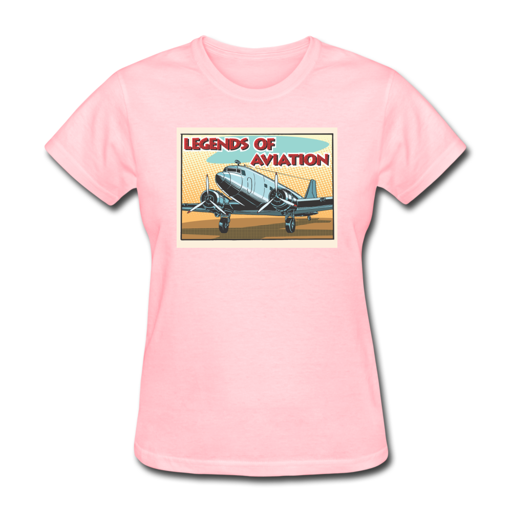 Legends Of Aviation - Women's T-Shirt - pink