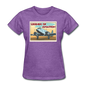 Legends Of Aviation - Women's T-Shirt - purple heather