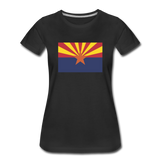 Arizona Flag - Women’s Premium T-Shirt - black