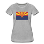 Arizona Flag - Women’s Premium T-Shirt - heather gray